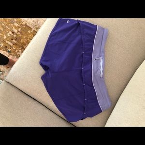 Lululemon speed shorts